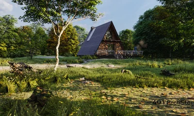 3d exterior rendering